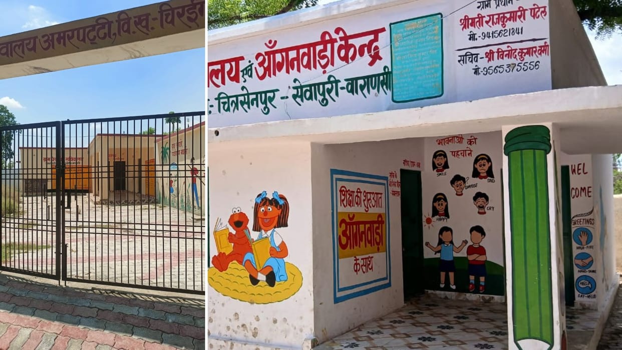Varanasi Lekhpals disobey government orders locks hang Panchayat secretariats villagers furious