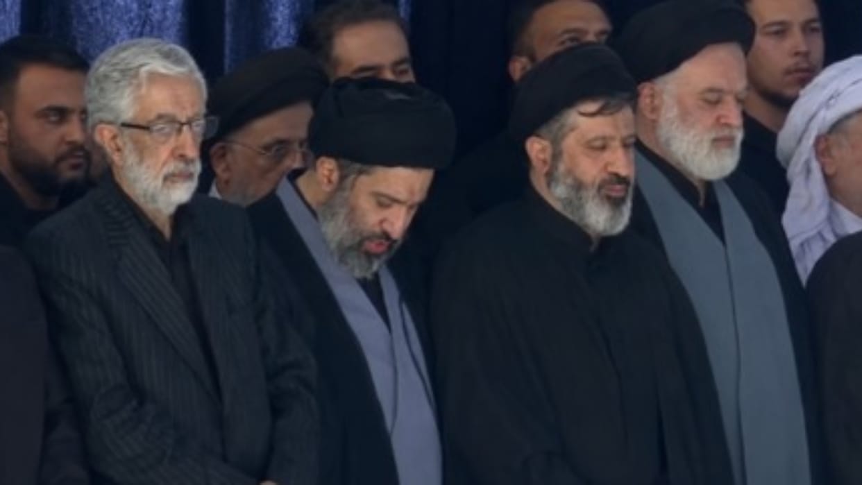iran ayatollah khamenei last rites mojtaba not attend