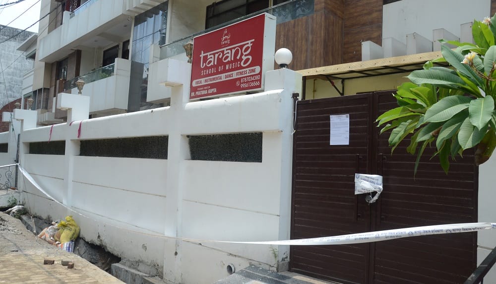 Kanpur: KDA seals Harmony Apartments HBTU to assess structural safety13 families left homeless
