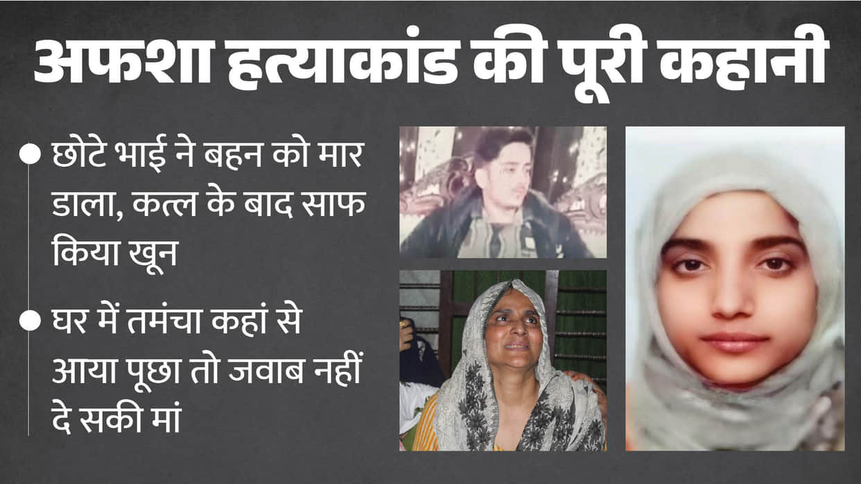 Sister shot dead in Meerut over refusal to marry and suspicion of a love affair