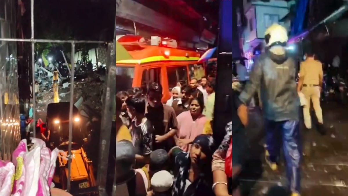 Mumbai Chawl Collapse: मुंबई में तीन मंजिला चॉल ढही, चार-पांच लोग फंसे; राहत-बचाव कार्य पर BMC क्या बोली?