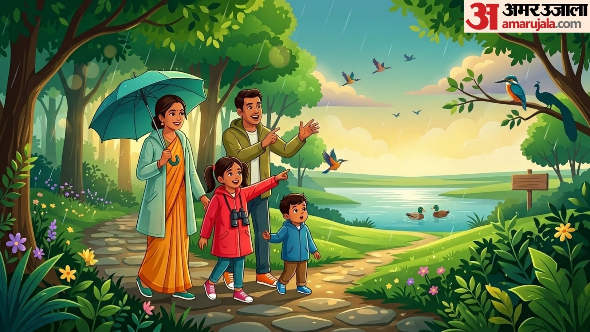 best places in delhi ncr in monsoon season