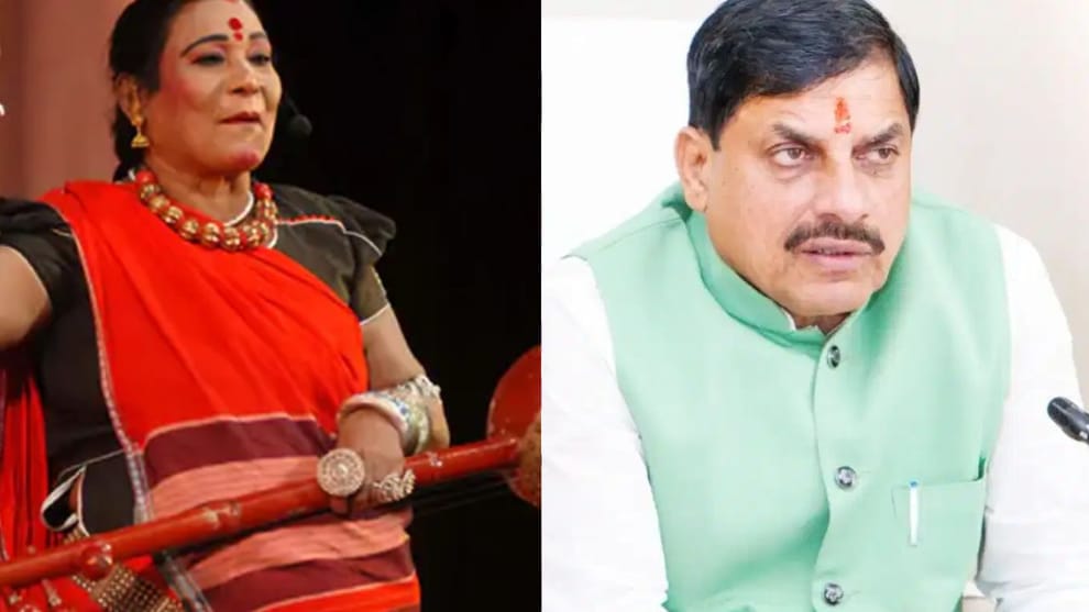 MP News: CM Mohan Yadav expresses grief over the passing of Pandvani singer Teejan Bai.