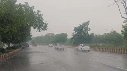 Amidst gathering clouds Kashi receives rainfall Orange Alert issued for today winds expected