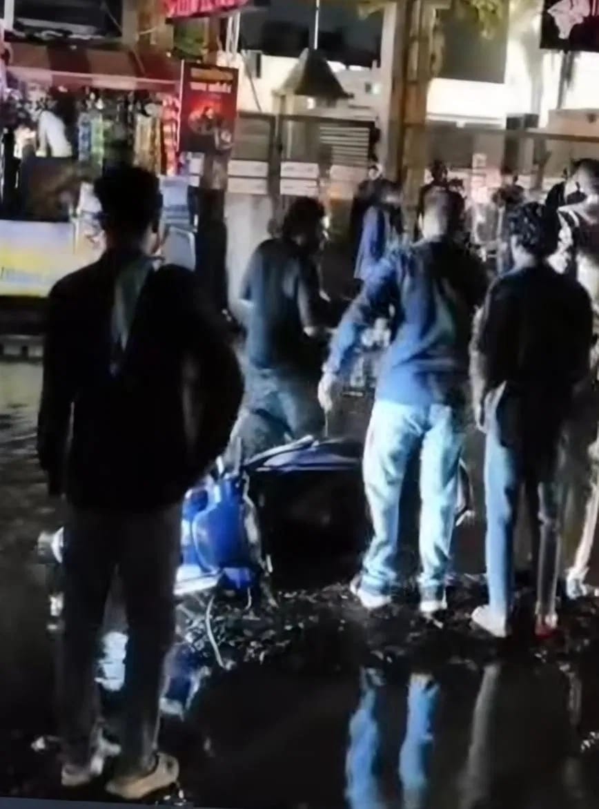Ujjain Rain Tragedy: Live 11KV Wire Turns Road Into Death Trap, Biker Electrocuted, 2 Nephews Survive