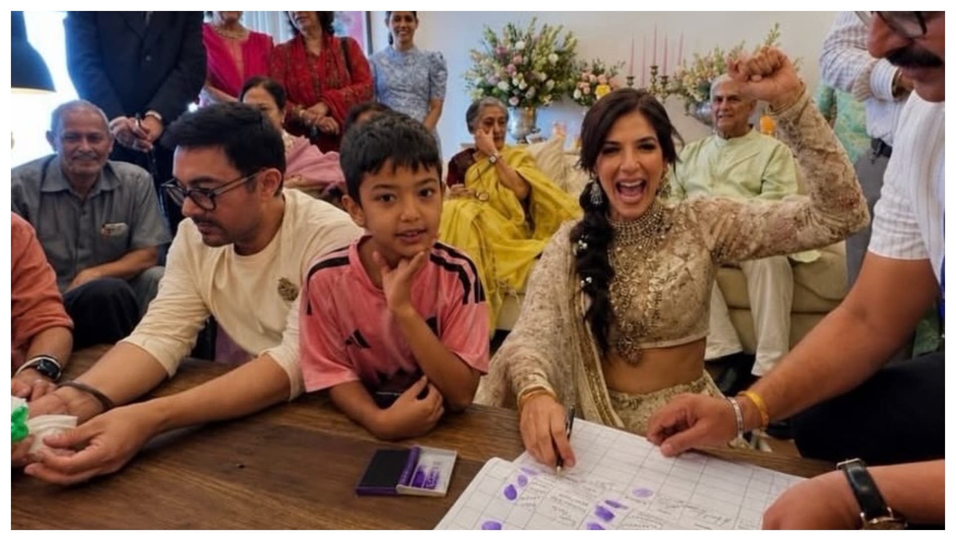 Gauri Spratt shares a special photo after marrying Aamir Khan