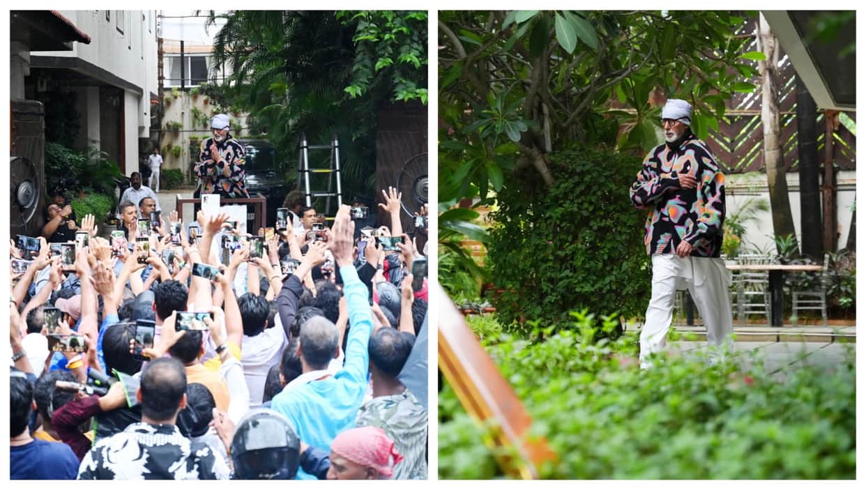 Amitabh Bachchan Thanks Fans For Showing Up Outside Jalsa Despite Heavy Rains
