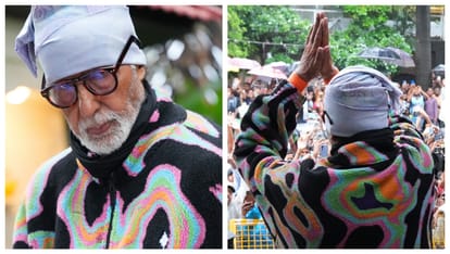 Amitabh Bachchan Thanks Fans For Showing Up Outside Jalsa Despite Heavy Rains