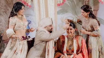 Anshula Kapoor shares her wedding photos with Rohan Thakkar pens love note says My safest place Always you