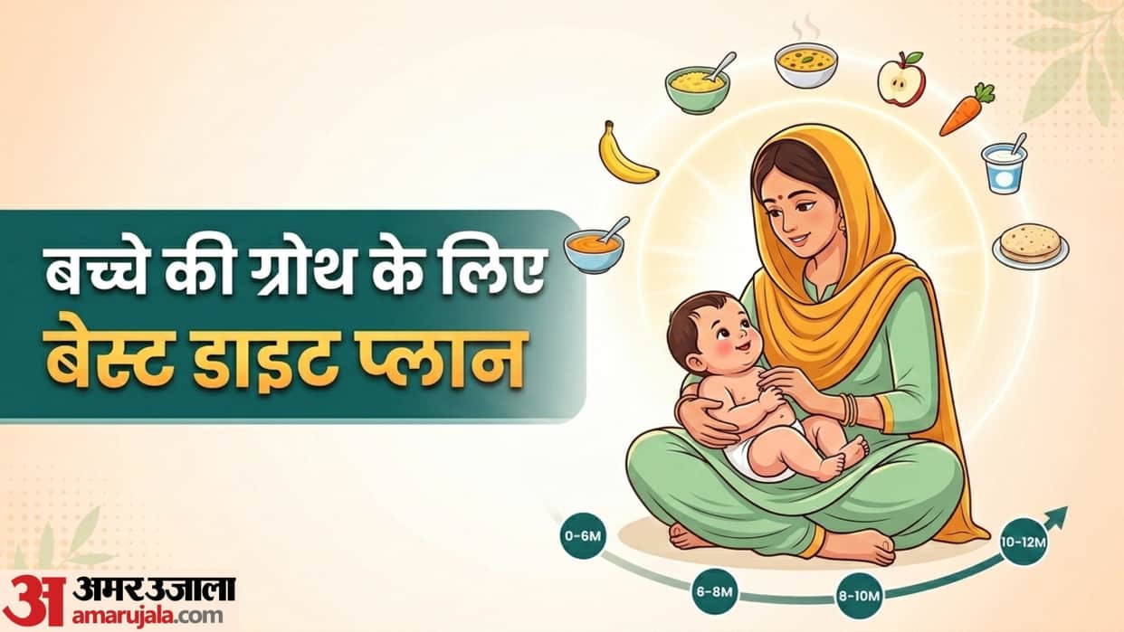 meal plan for 0 to 1 year old baby in hindi 1 sal ke bacche ko kya-kya khila sakte hain