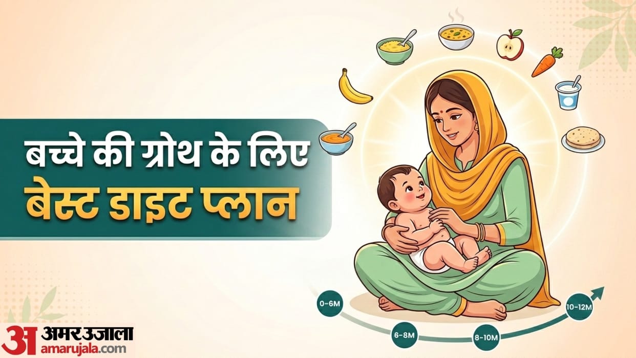 meal plan for 0 to 1 year old baby in hindi 1 sal ke bacche ko kya-kya khila sakte hain