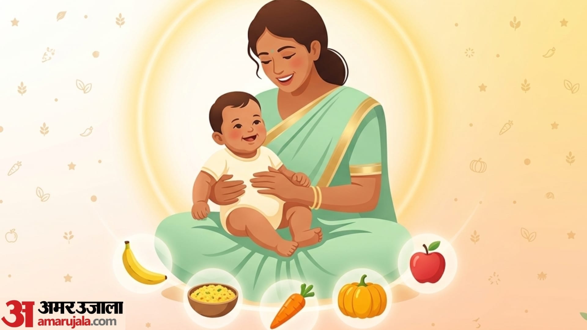 meal plan for 0 to 1 year old baby in hindi 1 sal ke bacche ko kya-kya khila sakte hain