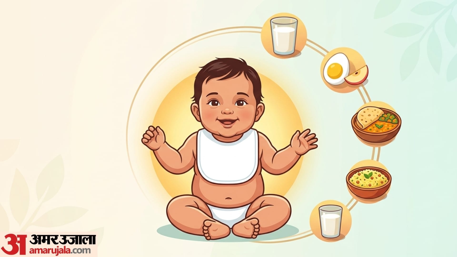 meal plan for 0 to 1 year old baby in hindi 1 sal ke bacche ko kya-kya khila sakte hain