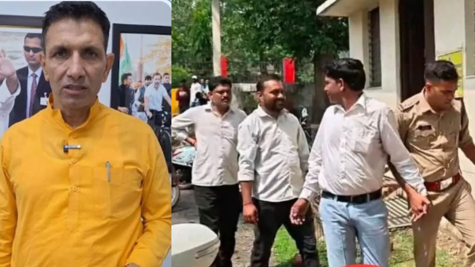 भाजपा नेता पर कार्रवाई, जीतू पटवारी ने सरकार पर साधा निशाना।