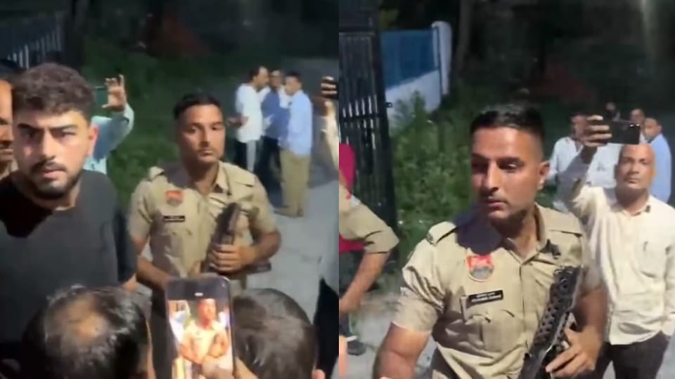 वाहन टकराने के बाद बढ़ा मामला: चकराता में VIP काफिले और स्थानीय लोगों में विवाद, पुलिस ने बैरिकेडिंग कर रोका