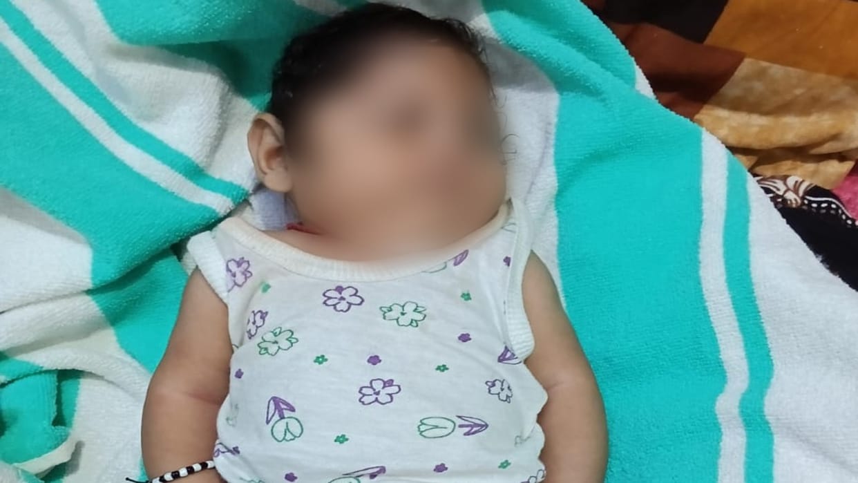 Innocent child found on a fruit cart near the Satellite police outpost.