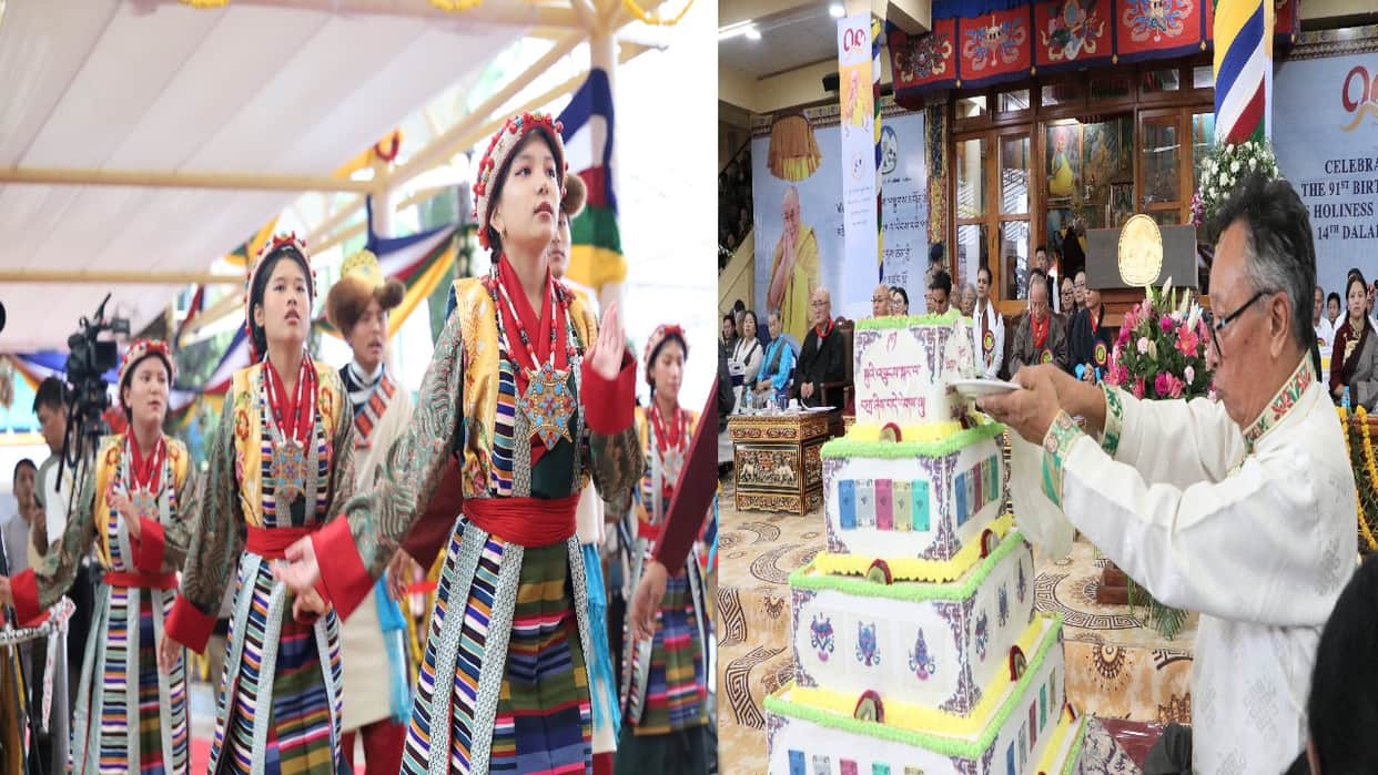 Dharamshala: Dalai Lama's 91st birthday celebrated with enthusiasm; guests from across the country and abroad