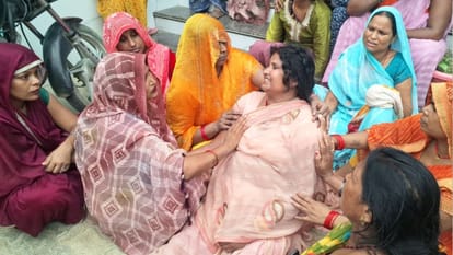 Family members enraged over youth's death; wife beaten; two injured in stone-pelting at police.
