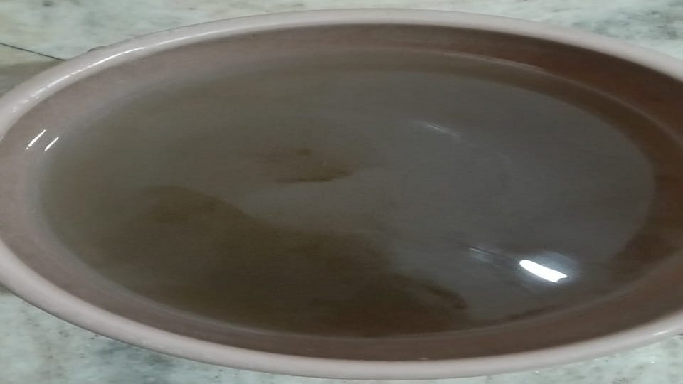 Sewage water flowing from taps in Agra