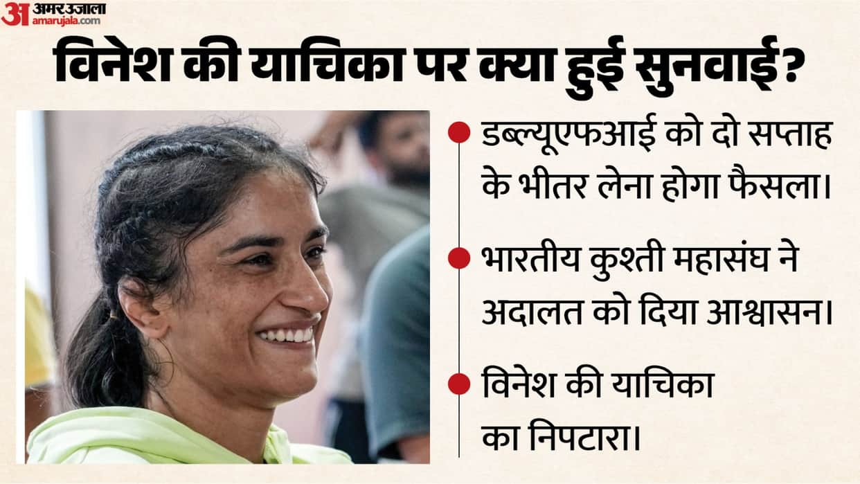 Delhi High Court asked WFI to decide matter of show-cause notice to Vinesh Phogat within two weeks