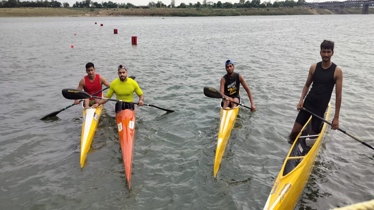 Players put up a stellar performance at the UP State Senior Canoe Sprint Championship.
