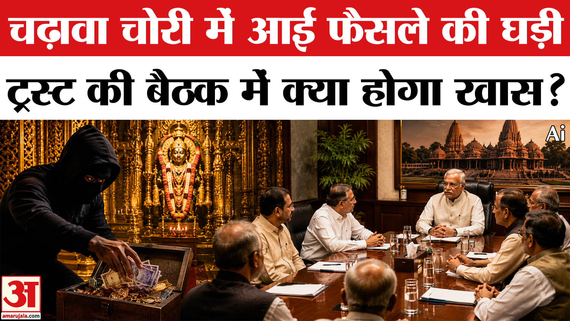 Ram Mandir Donation Scam:चढ़ावा चोरी मामले में राम मंदिर ट्रस्ट की बैठक चंपत राय के इस्तीफे पर मंथन!