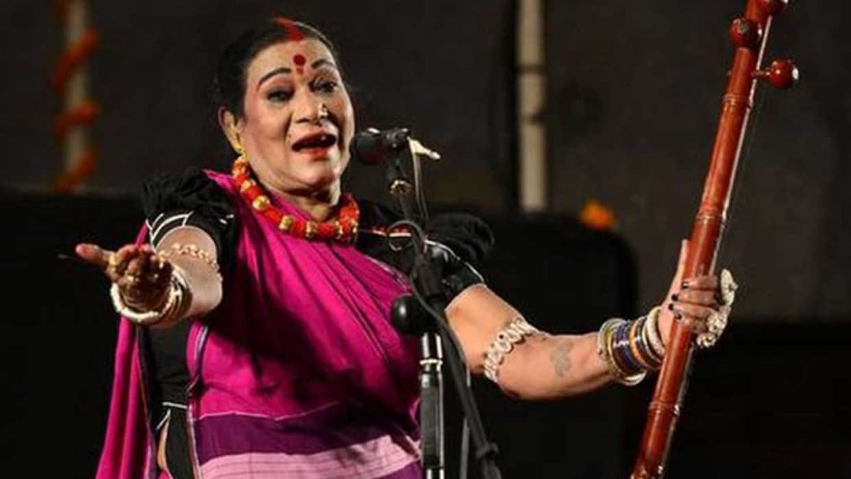 Teejan Bai performance in in Ambala dream was for younger generation to keep Pandwani tradition alive