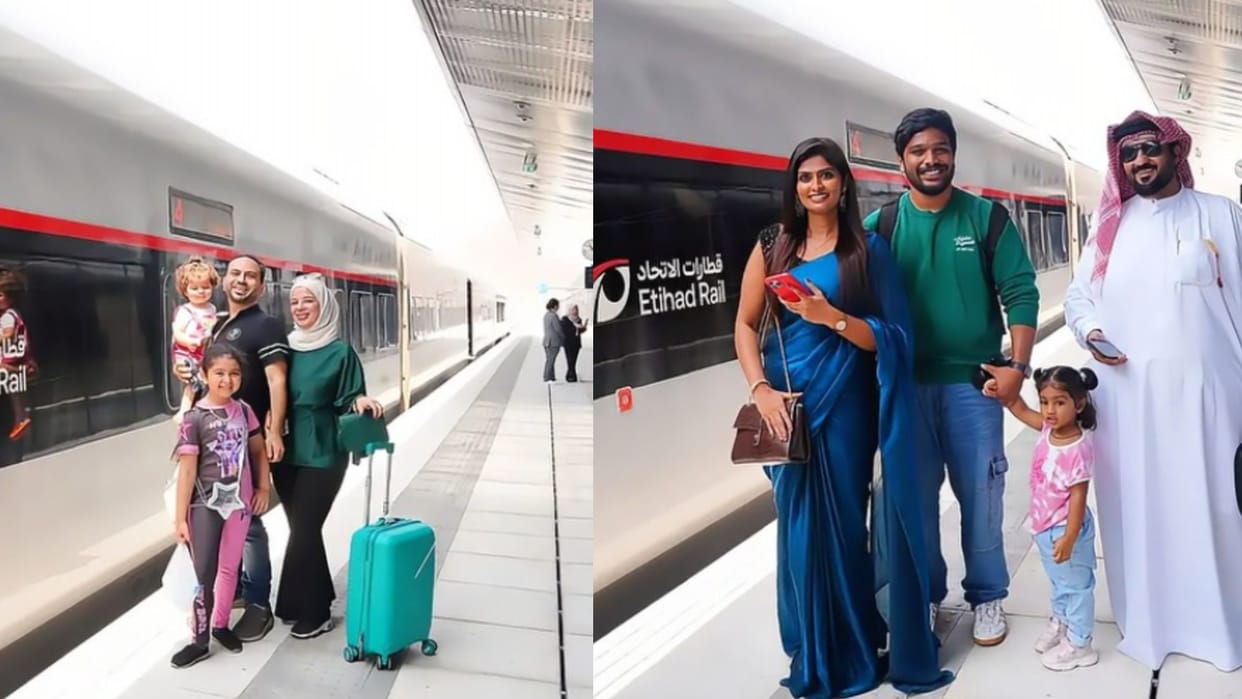 UAE's First Passenger Train Etihad Rail features abu dhabi fujairah