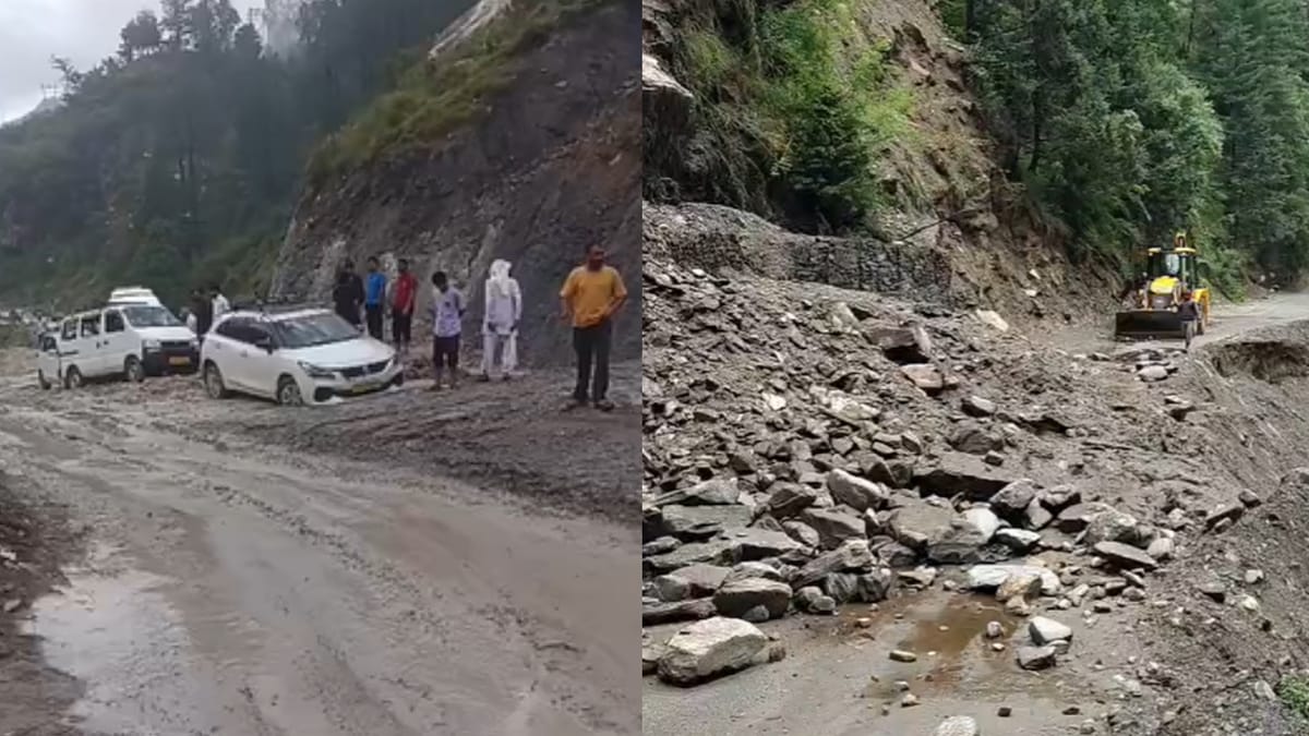 चारधाम यात्रा: मानसून की तैयारी अधूरी, जोखिम भरी आवाजही, राज्य में भूस्खलन से 38 सड़कें बंद