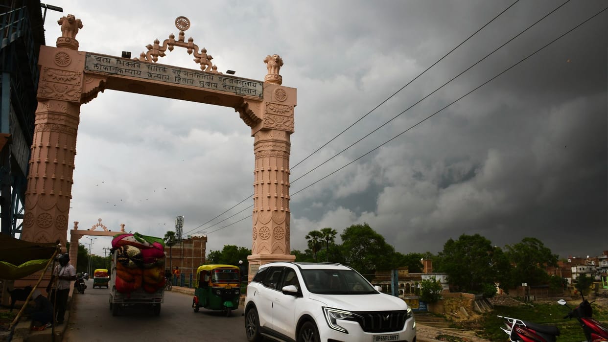 Varanasi Weather update news today forecast and Yellow alert issued for monsoon rain
