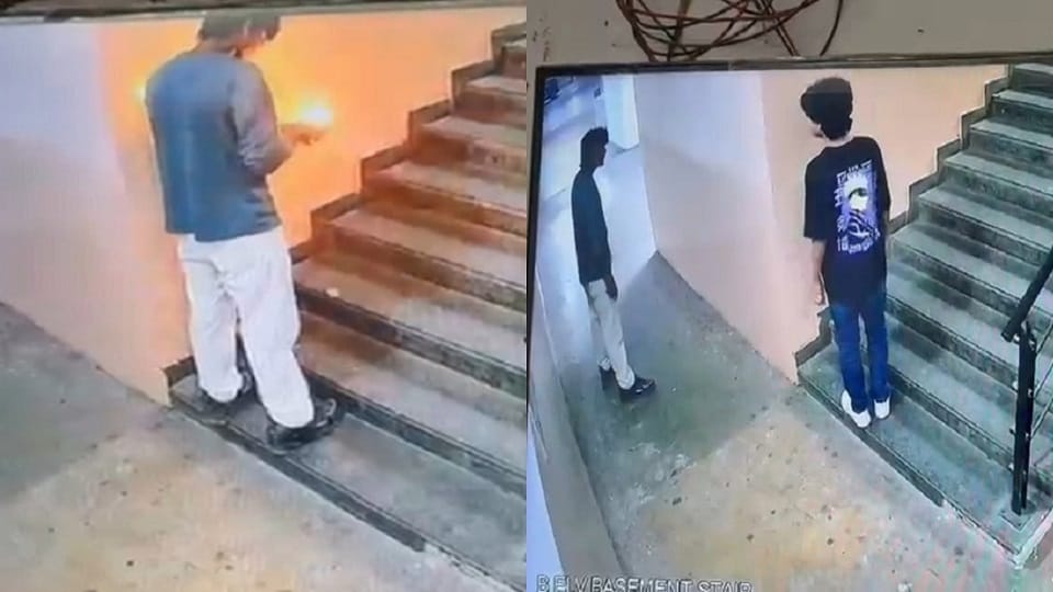 Student sets off bomb blast in mall to surprise sister