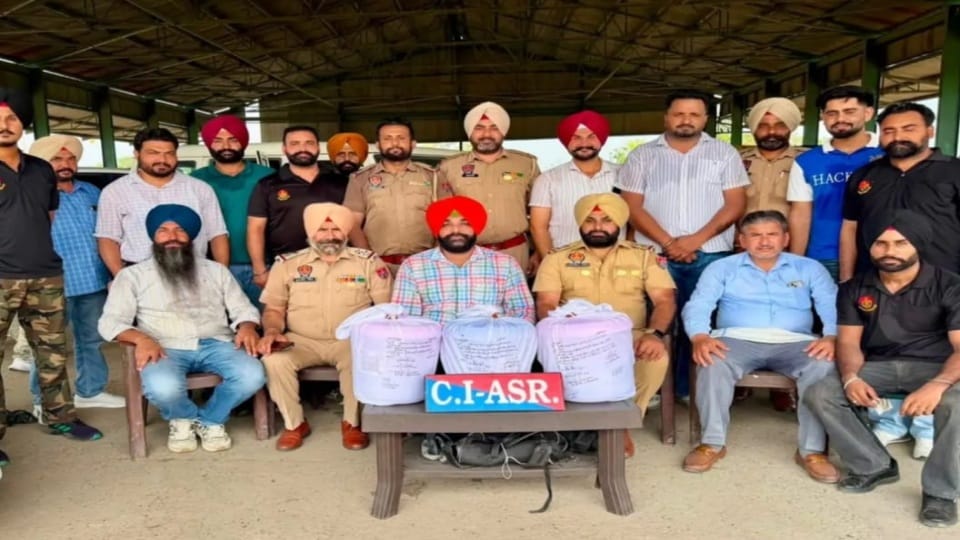 25 kg of heroin seized in Amritsar