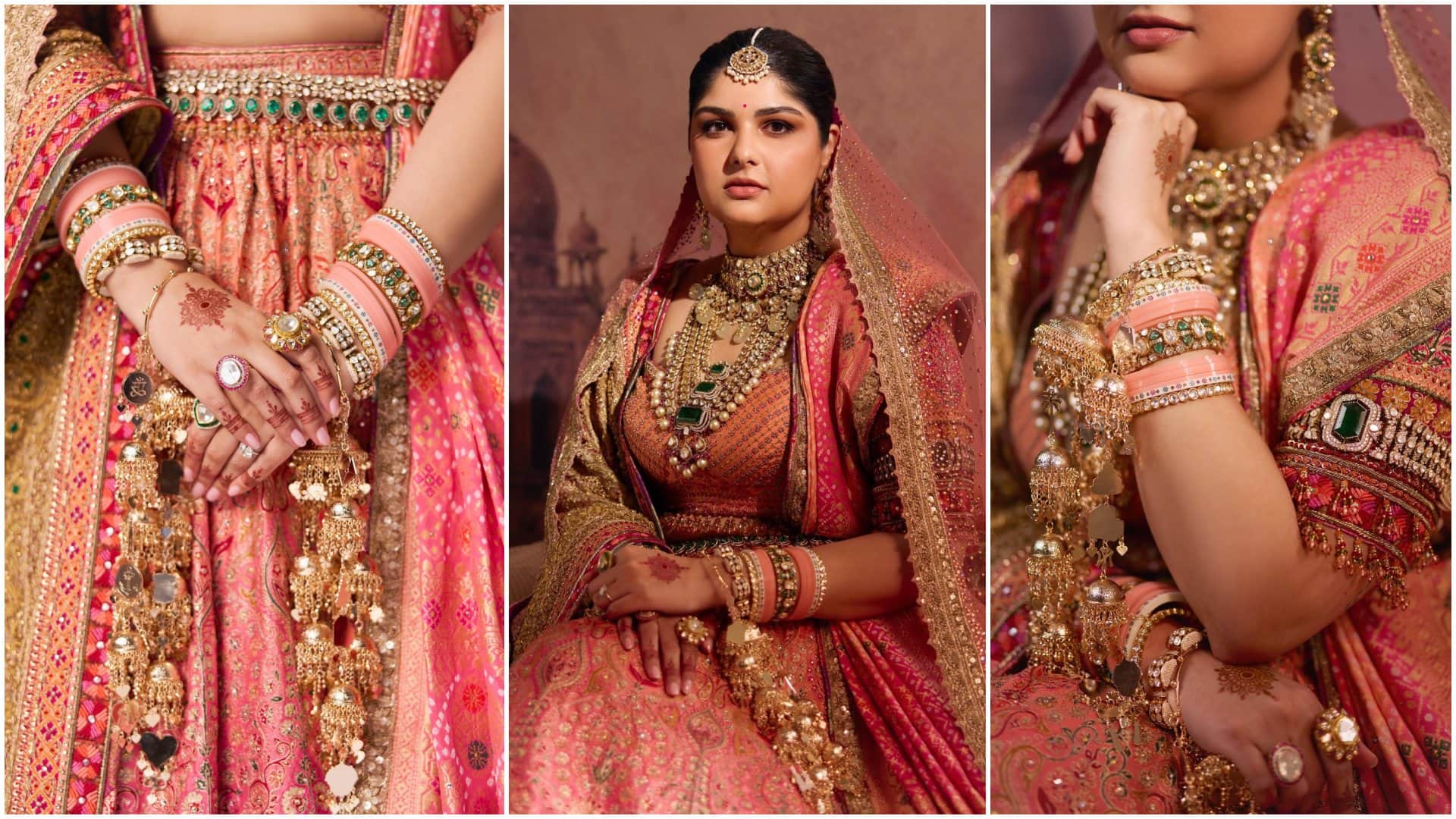 Anshula Kapoor Bridal Look Royal Wedding Lehenga Latest Pictures