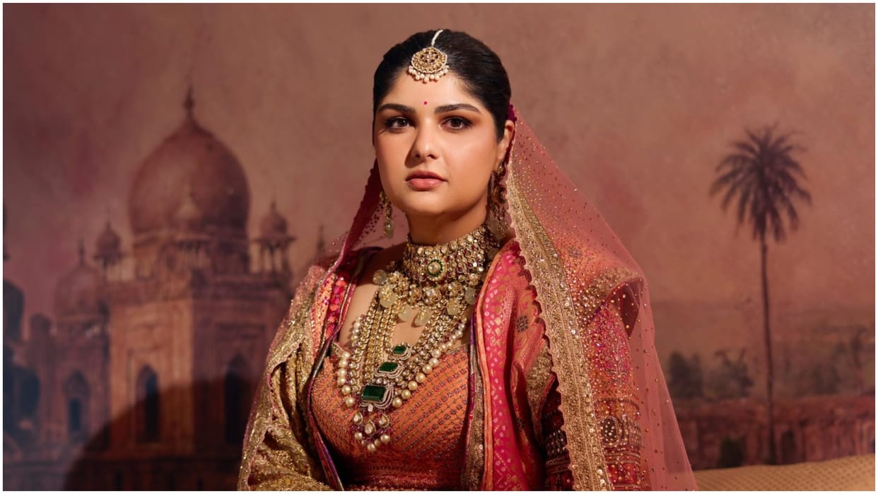 Anshula Kapoor Bridal Look Royal Wedding Lehenga Latest Pictures