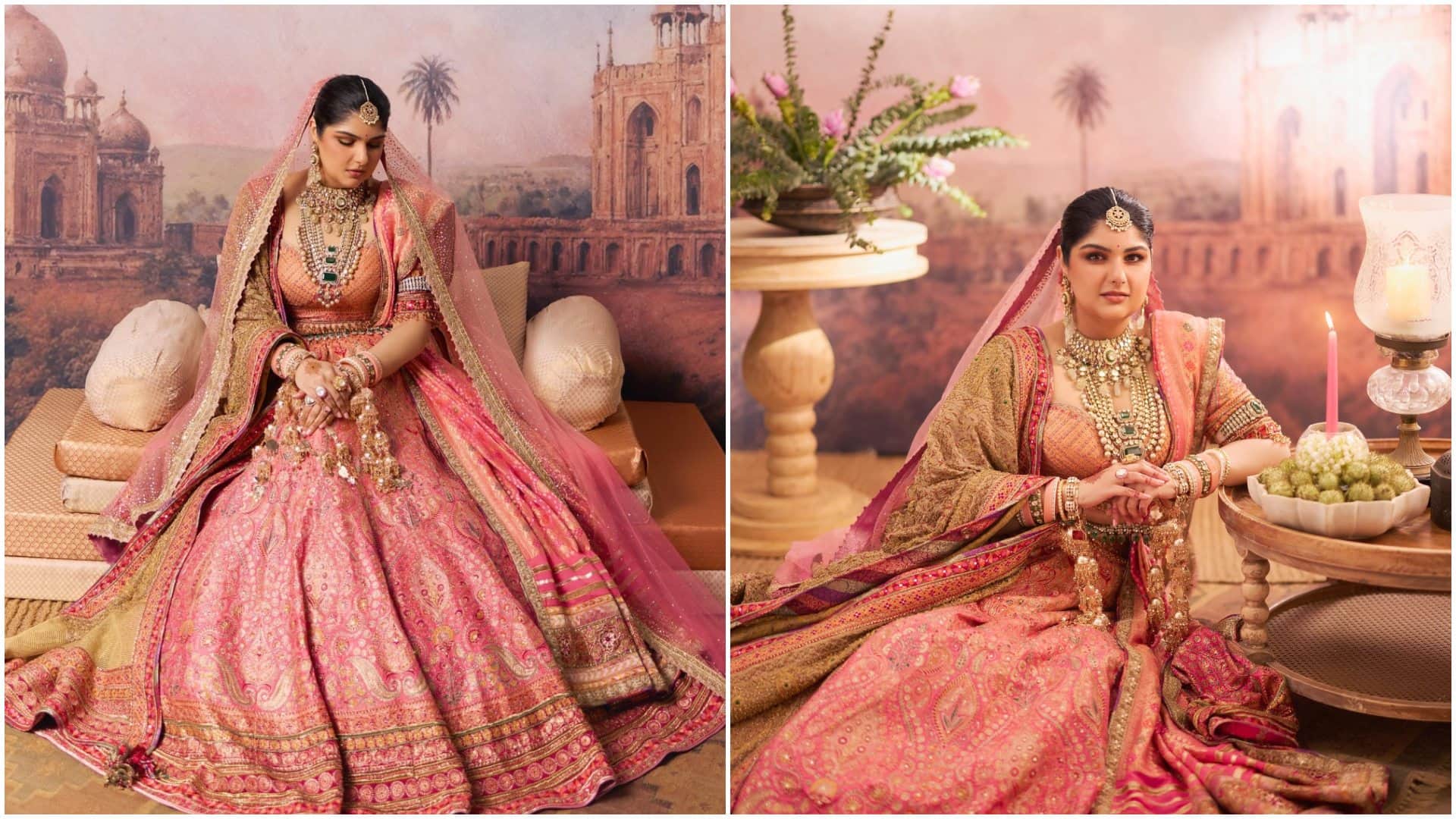 Anshula Kapoor Bridal Look Royal Wedding Lehenga Latest Pictures