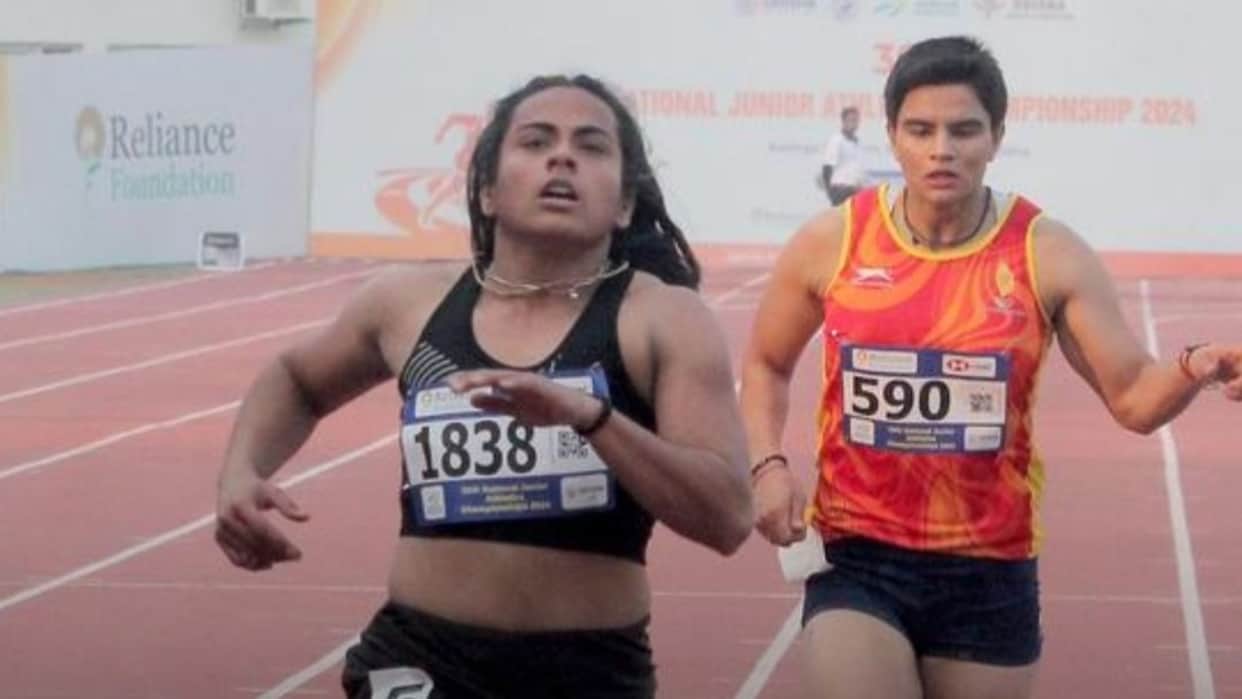 shot putter Vidhi Choudhary has failed a dope test out of Asian U23 Athletics Championships