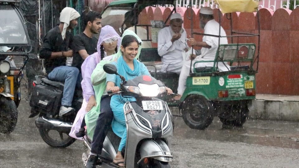 West UP Weather: Rain throughout the day in Meerut, Saharanpur, Muzaffarnagar, Baghpat, Bijnor, and Shamli