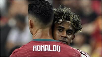 Lamine Yamal Consoles Tearful Cristiano Ronaldo After Portugal's FIFA World Cup Exit