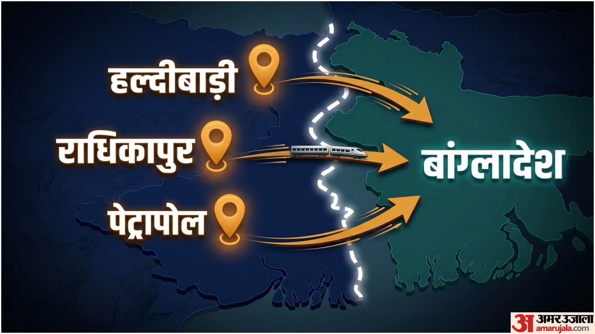 India International Railway Station India To Abroad Train Route Bharat Se Videsh Jane Wali Trains