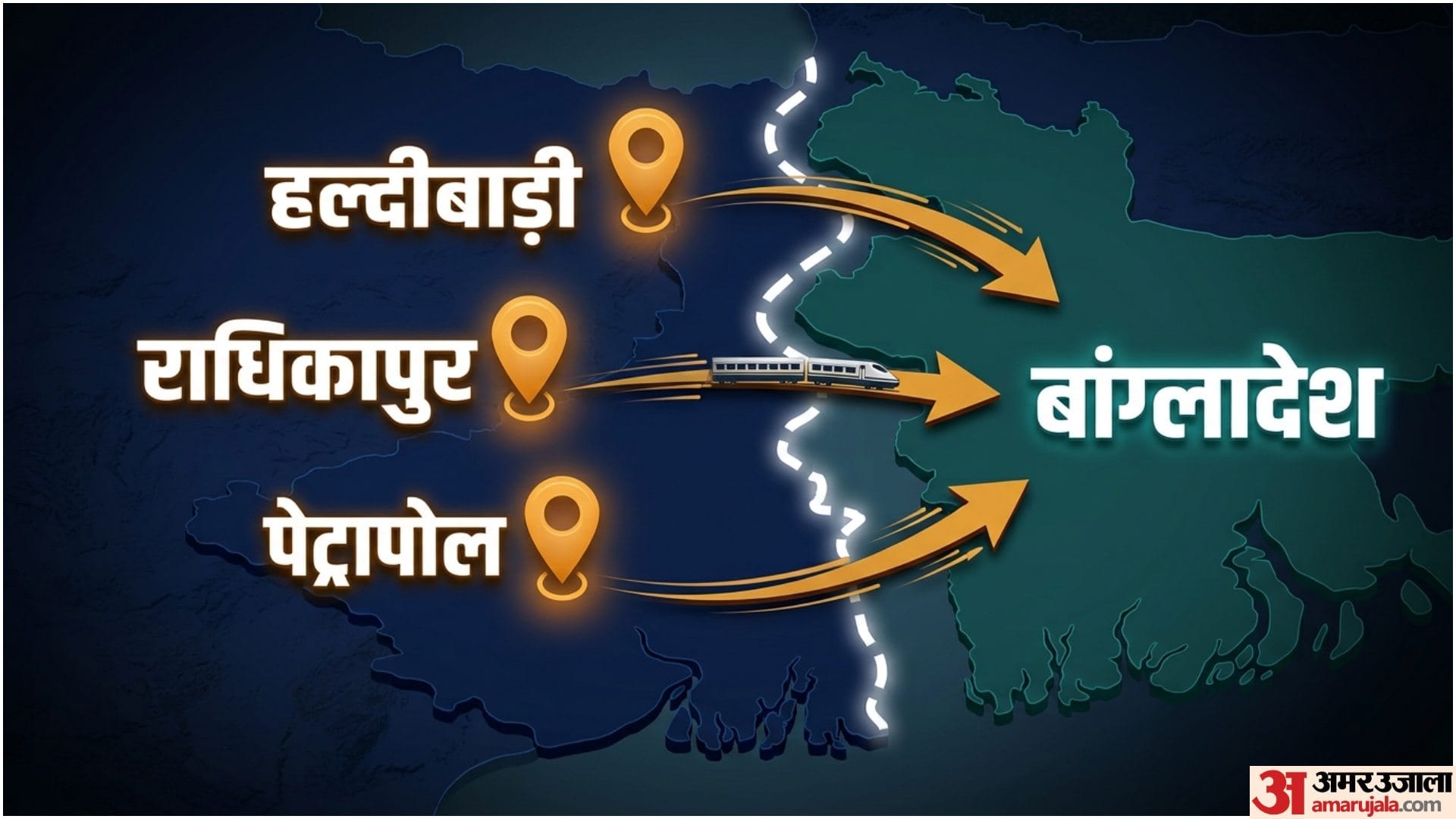India International Railway Station India To Abroad Train Route Bharat Se Videsh Jane Wali Trains