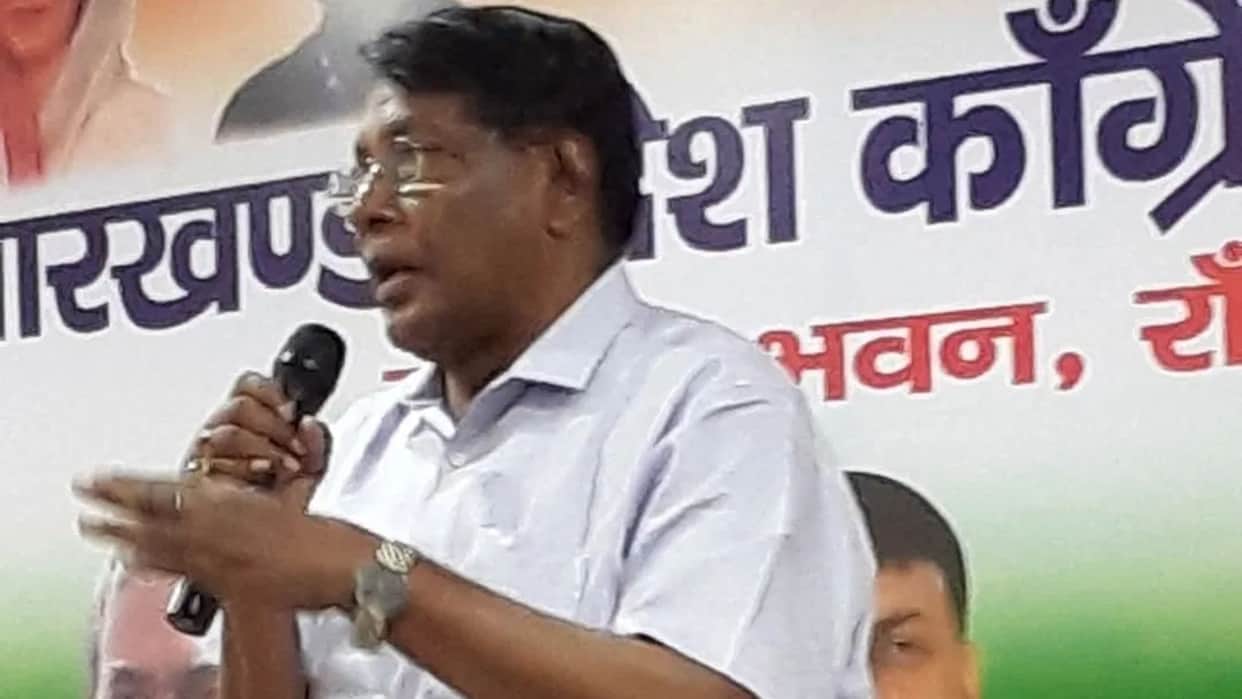 Congress MLA Rameshwar Oraon arrives at ED office in connection with liquor scam case