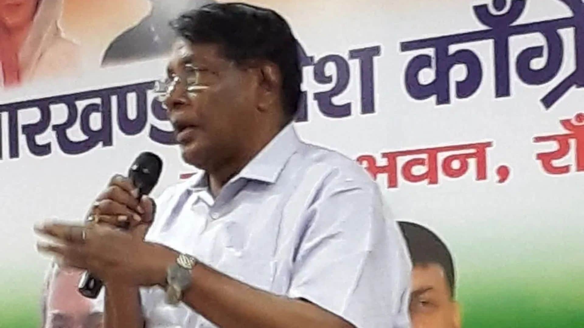 कांग्रेस विधायक रामेश्वर उरांव