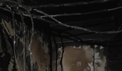 Kanpur Fire Tragedy Six storey building engulfed in flames 25 lives trapped in the shadow of death