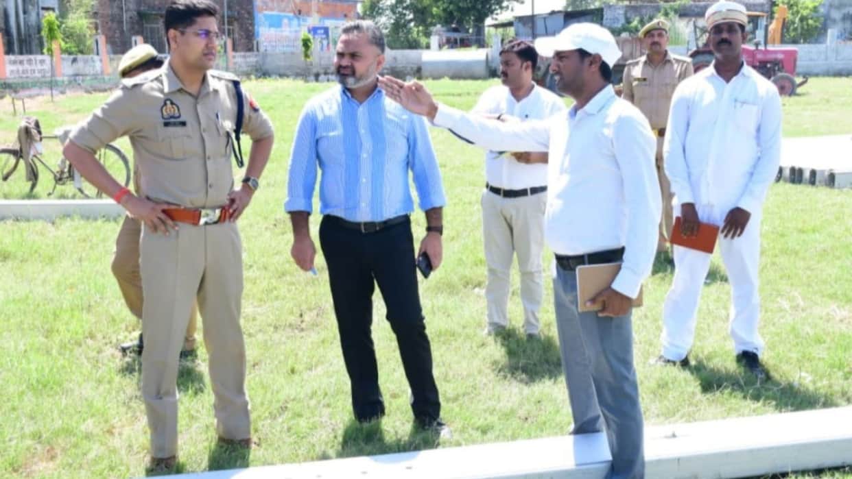 Preparations for CM Yogi's visit intensify; he will gift projects to two assembly constituencies.