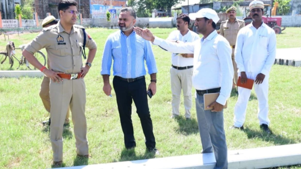 Preparations for CM Yogi's visit intensify; he will gift projects to two assembly constituencies.