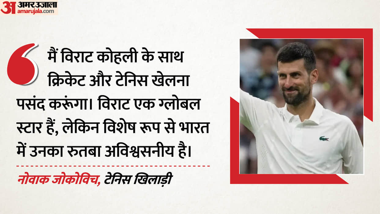 Tennis Star Novak Djokovic expresses admiration for Virat Kohli plans India visit know all details