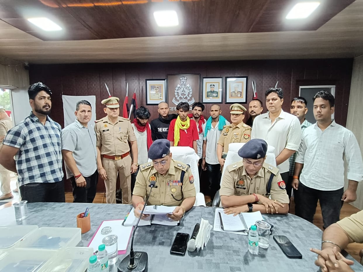 Shamli: Five Robbers Arrested in Highway Petrol Pump Loot Case, Gang Active Across Haryana and UP