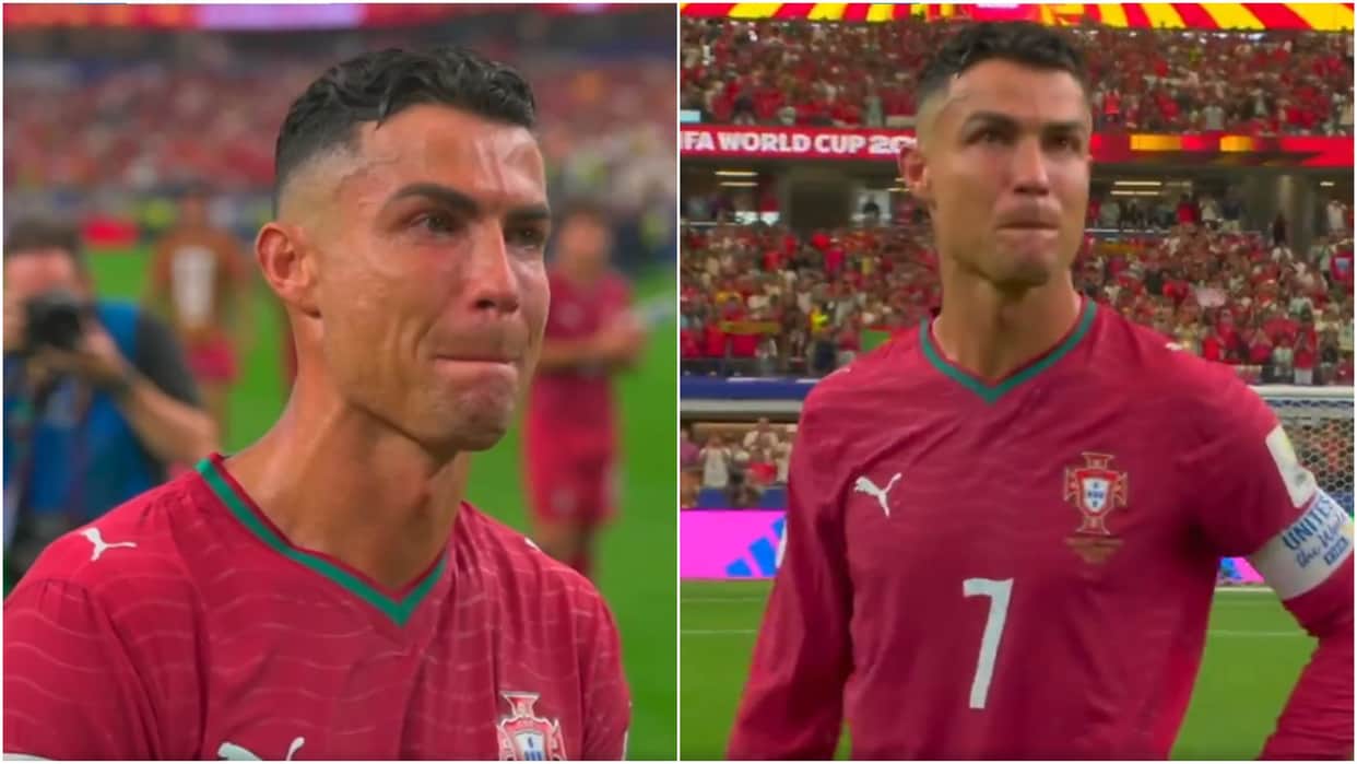 Cristiano Ronaldo got emotional after loosing match against Spain know details on retirement