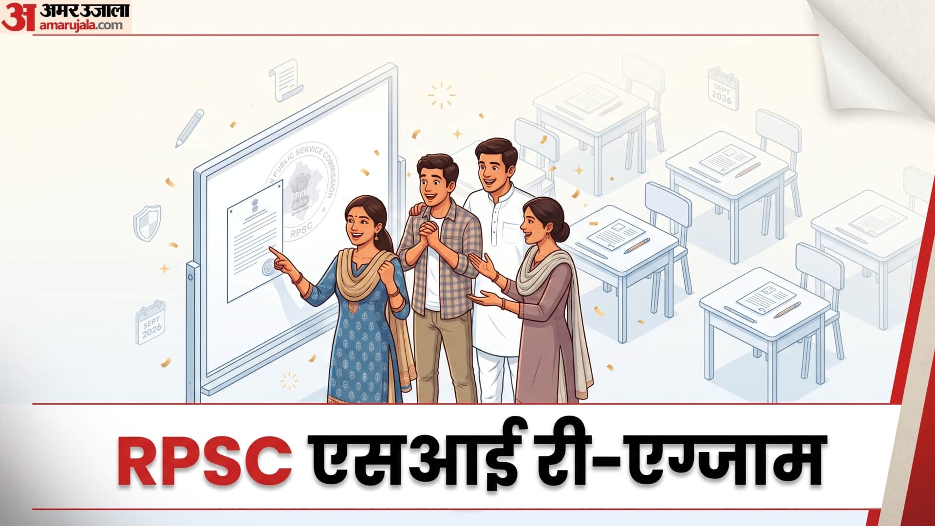 RPSC SI Re-Exam 2026