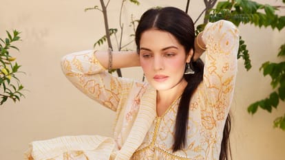 After Kriti Sanon now Celina Jaitly trolled over deep-neck outfit at rakshabandhan event